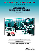 DIFFUSION FOR SAXOPHONE QUARTET cover